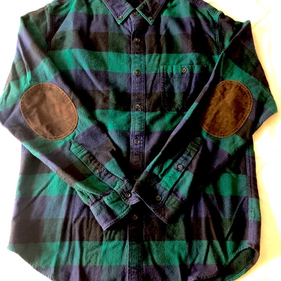 J Crew Flannel Button Down - Picture 2 of 3
